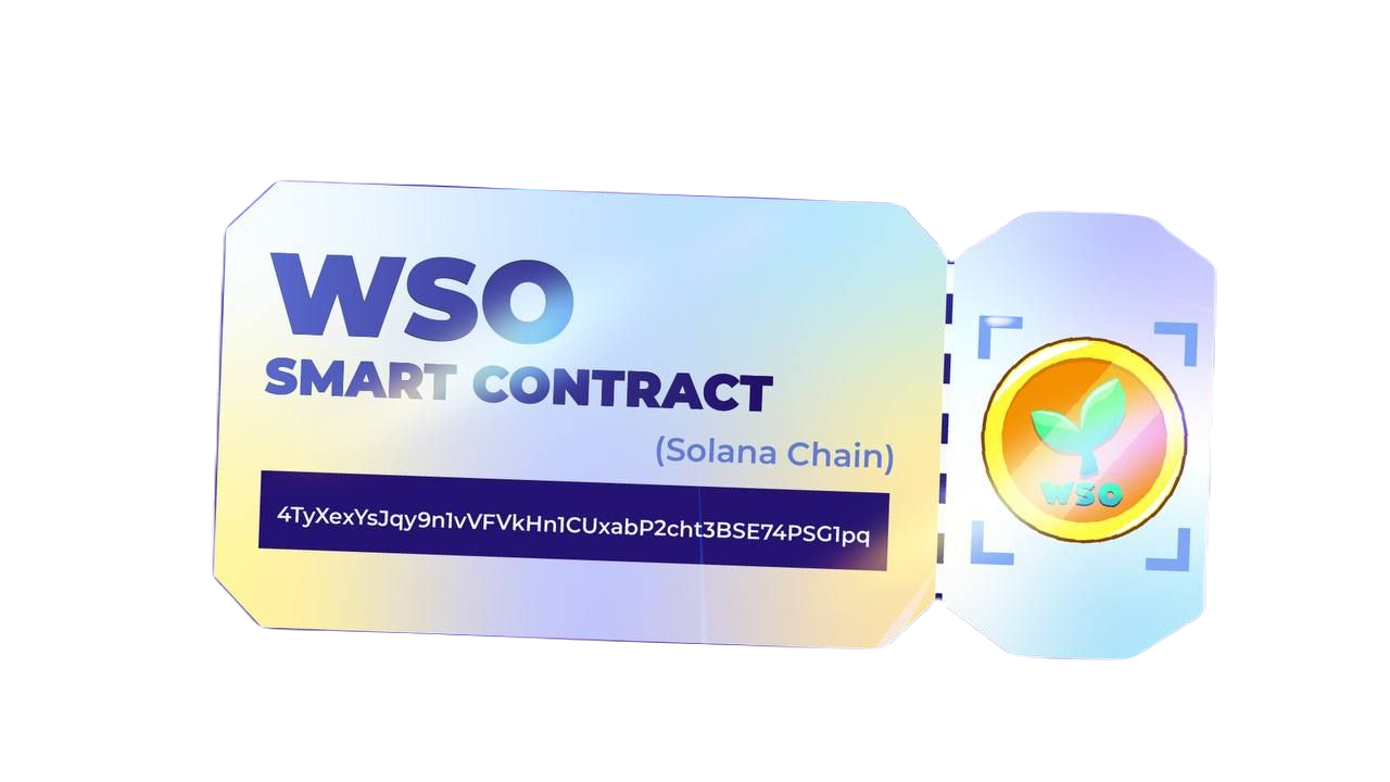 SMART CONTRACT ADDRESS OF WSO TOKEN ON SOLANA CHAIN